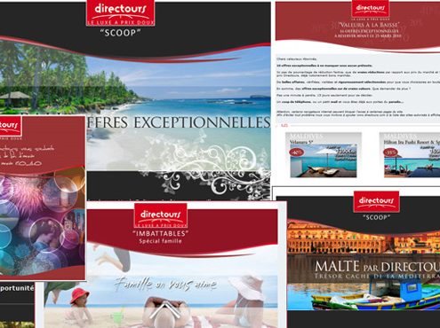 Directours – Opérations promotionnelles Web Media