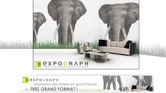 Expograph Stickers Elephants