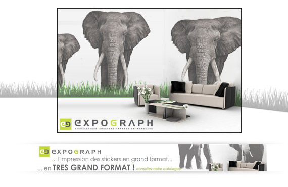 Expograph Stickers Elephants