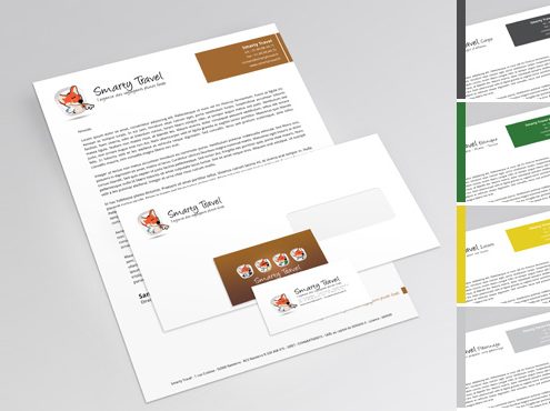 SmartyTravel identité Tête de Lettre